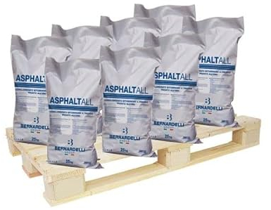 ASPHALTALL Kaltasphalt 625 kg - Gebrauchsfertiges bituminöses Kaltbindemittel