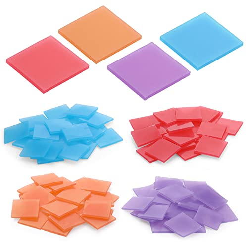 Cobee 80pcs Diamant Stift Kleber Ton,2x2cm DIY Malerei Kleber Ton bunte Malerei Ton Wachs Stickerei Kreuzstich Malerei Set Werkzeug DIY Diamant Wachs Werkzeug für Stickerei Zubehör,Mehrfarbig