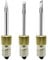 LOVIVER 3x Electric Soldering Iron Tips E10 Replaceable Threaded Accessories Steel Cordless Components Tool solder for Welding Outdoor