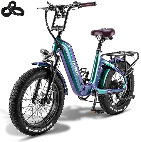Fafrees F20 Master [ OFFIZIELL ] E-Bike 20 Zoll Fahrrad Erwachsene, Mountainbike Herren 48V/22,5AH/1080Wh Akku 160km, Elektrofahrrad Damen 60N.m, Fatbike Ebike, Hydraulische Scheibenbremsen