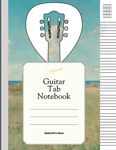 Guitarist's Muse: 100 Premium Blank Tablature Pages | Standard 8.5 x 11 Manuscript for Melodies & Riffs