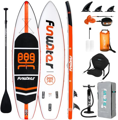FunWater SUP Aufblasbares Stand Up Paddle Board