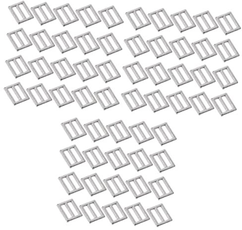 EXCEART 300 Stk Zubehör für Puppenschuhe Rucksack Hüftgurt Schiebeschnalle aus Metall Kinder Geldbörse Kleider Puppenkleidung Schiebeschnalle verstellbarer Verschluss einstellbar Knopf