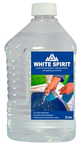 Perfectonish White Spirit - Paint Brush Cleaner Paint Remover for Metal & Wood - Ideal for Cleaning Brushes 2L (1)