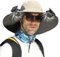 Wide Brim Solar Fan Outdoor Fishing Hat | Hat with Fan Built in | Sunscreen Sun Hat with Fan | Sun Hat with 2 Solar Fan | Solar & USB Charging | Summer UV Protection | for Outdoor Activities Khaki
