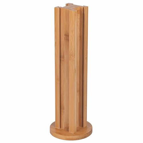 GALILEO Porta capsule caffè in bambù, 4 alloggi, Ø11x32,5cm, SìChef