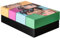 FALKEN Original Manga Box. Made in Germany. 120 mm hoch DIN A4. Aufbewahrungsbox mit Deckel aus starkem Karton mit Kunststoffbezug geeignet als Geschenkbox, Mangabox, Sammelbox, Manga Sammlung