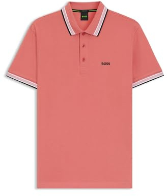 BOSS Mens HBG Paddy Euro Polo Shirt Short Sleeve