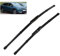 WETCL Balais D'essuie-Glace Avant pour Citroen C4 Cactus 2014-2023 26+18, Essuie Glace Avant Durable Caoutchouc Essuie-Glace de Lunette Avant