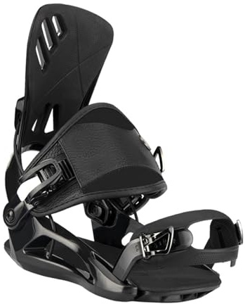 Clips métalliques pour Snowboard, Fixations de Snowboard, Clips métalliques en Fiber Carbone, Cadre Nylon, Noir/Blanc, Plusieurs Tailles(Black)