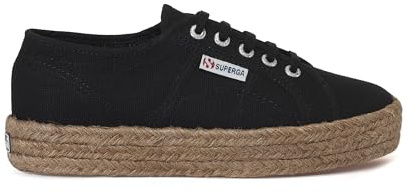 Superga 2730 Rope, Espadrille Donna, Nero (Black), 36 EU
