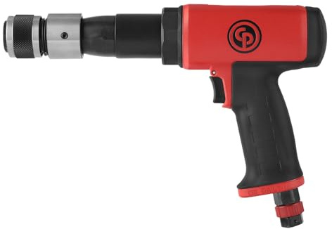 Chicago Pneumatic CP7165 Air Long Hammer, 0.401 Inch (10.2 mm) Round Shank, Low Vibration
