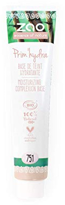 ZAO essence of nature Prime Hydra Base 751 N Cream, 8 mL, Natural Finish, Dry Skin, Makeup Primer