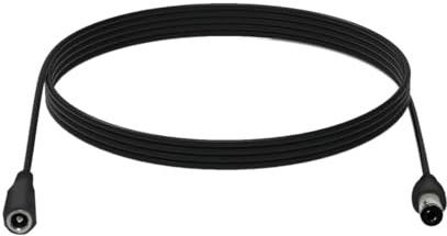 biOrb DC Light Extension Cable for LED Lighting & Air Pump, 2m / 6.5ft Long Black, Compatible with DC biOrb Aquariums & Accessories, Extends Cable for Convenient Setup, Easy to Use Fish Tank Equipment