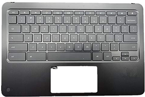 Replacement Ordenador portátil cáscara Dura C Caparazón & Teclado portátil para For HP Chromebook 11A G6 EE Negro L52192-001