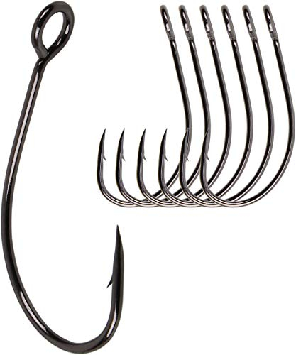 Forellen Haken für Spoons und Spinner mit großem Öhr, Größe:4