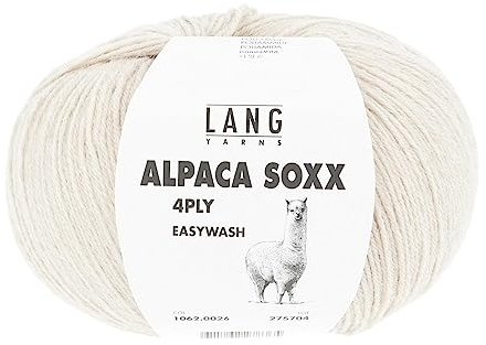 Lang Yarns Alpaca Soxx 4-ply 1062.0026 - Sand mélange