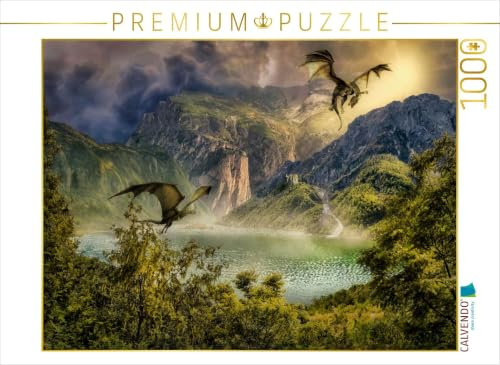 CALVENDO Puzzle EIN Motiv aus dem Kalender Land der Drachen | 1000 Teile Lege-Größe 64 x 48 cm Foto-Puzzle für glückliche Stunden