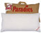 PARADIES Kopfkissen 40x80 cm mit Reißverschluss - Softy Top Bio fest, 4 cm Außensteg, Aloe Vera, festes Polster, veganes Kissen, Öko-Tex 100 Klasse 1