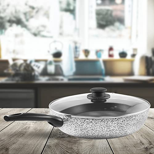 HOUSE COLLECTION LINEA KOS SALTAPASTA 28cm CON COPERCHIO IN VETRO