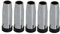 RIVERWELD MIG MAG Konische Gasdüse 145.0080 Messing Wandstärke 1,5 mm für 24KD MB24 CO2-Schweißbrenner Verbrauchsmaterial 5er-Pack