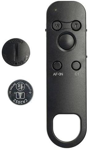 vhbw Fernauslöser Fernbedienung Ersatz für Sony BTR-S1, RMT-P1BT für Kamera, Zoom-Funktion