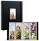 Photo Albums, 208 Pockets PU Leather Mini Album Compatible with Fujifilm Mini 7s 8 8+ 9 25 26 50s 70 90 Film, PIC-300 Z2300 Film Instant Camera, Black