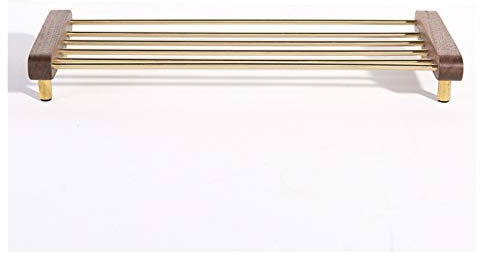 Combinación de jabonera / jabonera La jabonera de escritorio tiene un orificio de drenaje hueco for mantener el jabón seco. Es adecuado for la caja de barra de jabón de cobre en la familia, el hotel,