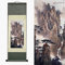 Scroll-Wandbild, chinesische Kunst-Rollenmalerei, Landschaftsrollen, chinesische Wandkunst-Rollenmalerei, japanische Schriftrolle, Seiden-Rollenmalerei, asiatische Wanddekoration, vier Jahreszeiten, F