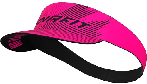 DYNAFIT Unisex Alpine Graphic Visor Band Cap, pink glo, ONE SIZE