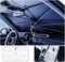 LICYAN Coche Parasol La Ventana Delantera del para Toyota Auris 2013 2014 2015 2016 2017 2018 Parasol Coche Delantero Parasol Plegable Coche con Anti UV Rayos