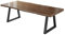 Schreibtisch Computertische Computertisch Aus Massivholz, Bürotisch Mit Eisenbeinen, Schreibtischdicke 5 Cm, Moderner Schreibtisch Für Zu Hause, Arbeitszimmer, Küche, Esstisch Table Gaming Desk(140x60