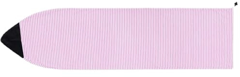 Generisch Surfbrettabdeckung Longboard - Leichte Surfboard-Sockenabdeckung,Gestrickte Surfbretttasche, Schutzhülle, Longboard-Sockenabdeckung, ideal für lokale Ausflüge zum, Pink