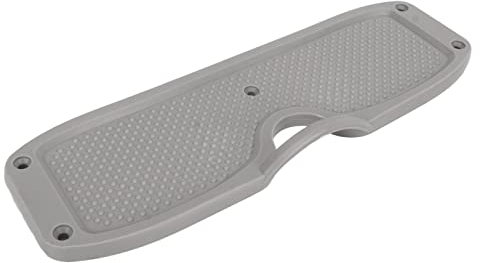 Yechiry Marine-Spiegel-Stützplatte, PVC-Bootsmotor-Halterung mit Verstärktem Kunststoff-Blockbrett für Kajak-Kanu-Schlauchboot-Yacht-Angeln (Gray)