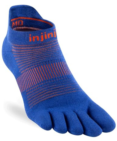 Injinji Teensokken Run Leightweight No-Show Coolmax Unisex IS281110 sapphire