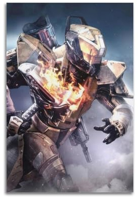 KSOXDAITIP Destiny 2 Spielposter, 1 Poster, dekoratives Gemälde, Leinwand, Wandposter und Kunstdruck, moderne Familienschlafzimmer-Dekoration, Poster, 30 x 45 cm