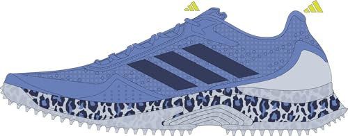 adidas Fabela X 2, Scarpe da Hockey Donna, Halo Blue/Dark Blue/Blue Fusion, 38 2/3 EU