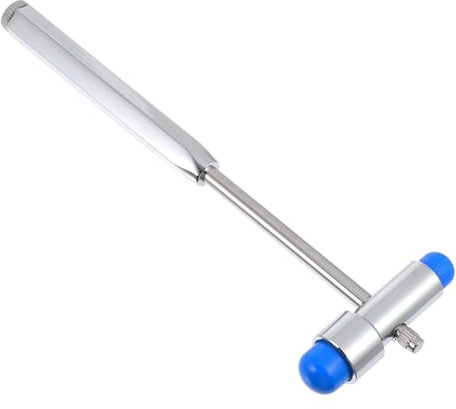 BUGUUYO Zinklegierungs Neurologischer Reflexhammer Multifunktionaler Diagnosetools Doppelkopf Plexor Tragbar Für Klinik Und Krankenhauseinsätze Präzise Reflexmessung Ergonomisches