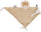 Nattou Großes Schnuffeltuch aus Polyester, Löwe, Wegbegleiter ab der Geburt, Ca. 62 cm, Flo, Oli & Ernest, Ernest Braun