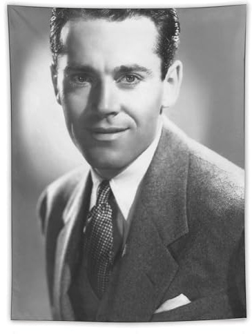 CHANNUYAN Henry Fonda Retro-Poster mit Schauspieler-Motiv, Wandkunst, Gemälde, Geschenk, Wohnzimmer-Drucke, Schlafzimmer-Dekor, Wandteppich, Kunstwerke, 152,4 x 203,2 cm, 4 Stück