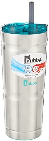 bubba 2001704 Envy S Insulated Beverage, Stainless Steel w/Island Teal Lid