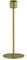 Cooee Design Kerzenleuchter Candlestick aus Metall in der Farbe Messing, Maße: 8cm x 8cm x 21cm, HI-029-01-BR