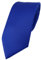 TigerTie Herren Krawatte – Klassische 7,5 cm Krawatte indunkles royalblau einfarbigem Design, ideal für Geschäftstermine, festliche Anlässe und die Freizeit