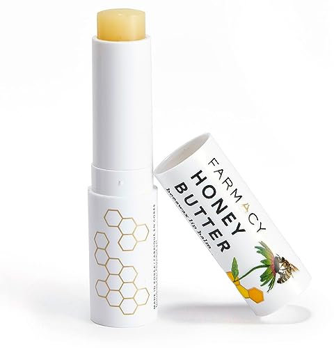 Farmacy Honey Butter Beeswax Lip Balm - Natural Lip Moisturizer Chapstick for Dry Cracked Lips