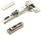 2 x SOTECH charnières universelles Salice 110° perçage T52 avec amortisseur pour portes arrondies, à recouvrement et profilées plaque de montage linéaire hauteur 6 mm