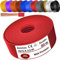 MAS Premium Cable eléctrico H07 V-K 2,5 mm², rojo, cable individual, flexible, de 5 a 100 m (20 m)