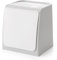 Anawakia Mini Poubelle Murale Suspendue Poubelle Amovible en PP Mini Poubelle Amovible pour Cuisine Salle de Bain WC Bureau (Gris)