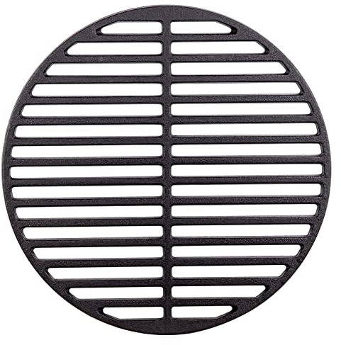 Grillrost Gusseisen rund D=34,5 cm emailliert, Grillgitter, Gussrost, Grillauflage, Grillplatte, Gitter für Grill, Grillzubehör, Grillaufsatz, Barbecue
