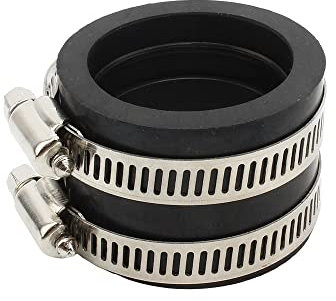 KRECS for Moto carburateur Caoutchouc 35mm 40mm Adaptateur entrée Tuyau d'admission O_KO P_WK carburateur Manchon Accessoire (Color : 35mm-Black)