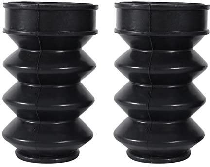 front fork boots + Motorcycle Replacement Accessory for Gators 39mm Black Rubber Boot Cover for fork gaiters